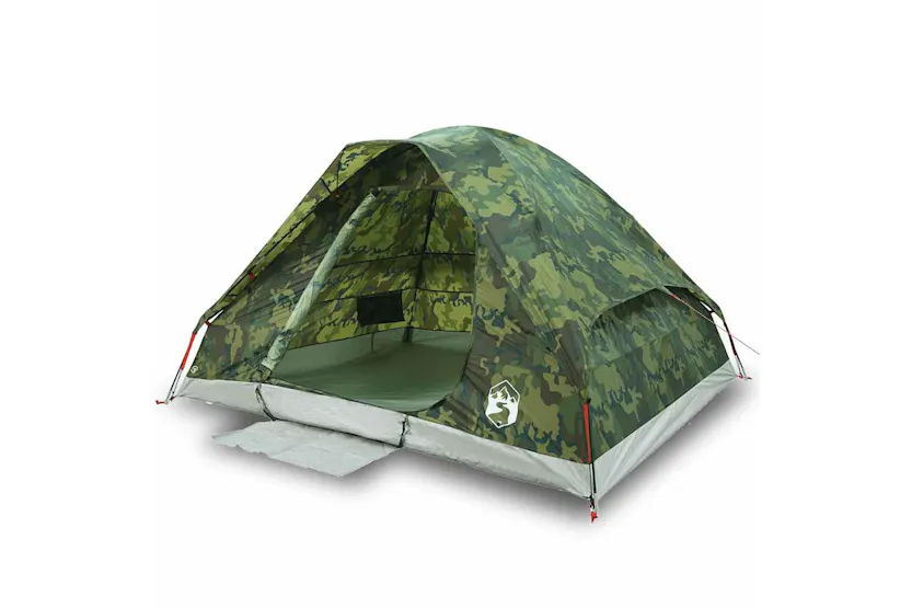 Vidaxl Camping Tent Dome 2-person Camouflage Waterproof Vidaxl Camping Tent Dome 2-person Camouflage Waterproof
