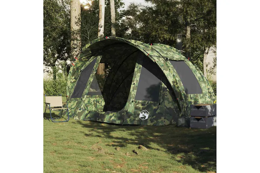 Vidaxl Fishing Tent 2-person Camouflage Waterproof Vidaxl Fishing Tent 2-person Camouflage Waterproof
