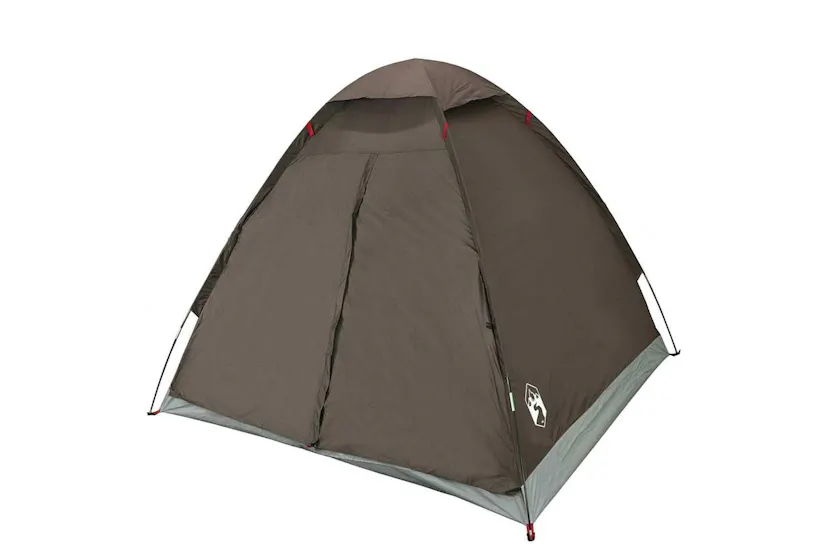 Vidaxl Camping Tent Dome 2-person Brown Waterproof Vidaxl Camping Tent Dome 2-person Brown Waterproof