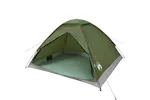 Vidaxl Camping Tent Dome 4-person Olive Green Waterproof Vidaxl Camping Tent Dome 4-person Olive Green Waterproof