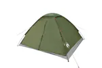 Vidaxl Camping Tent Dome 4-person Olive Green Waterproof Vidaxl Camping Tent Dome 4-person Olive Green Waterproof