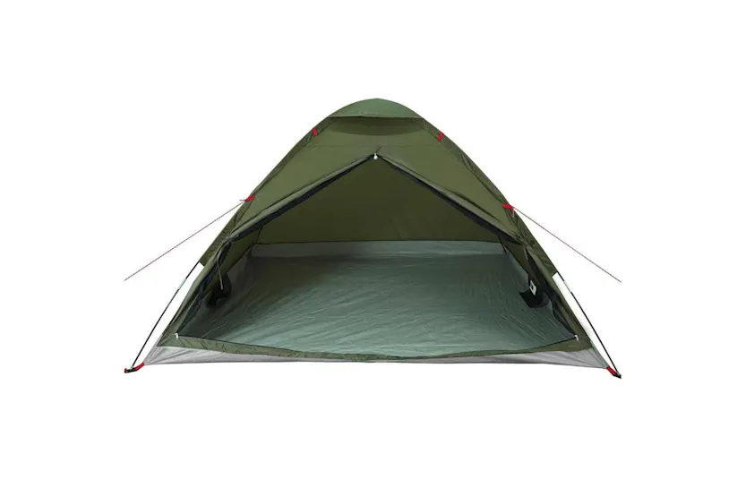 Vidaxl Camping Tent Dome 4-person Olive Green Waterproof Vidaxl Camping Tent Dome 4-person Olive Green Waterproof