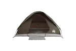 Vidaxl Camping Tent Dome 4-person Brown Waterproof Vidaxl Camping Tent Dome 4-person Brown Waterproof