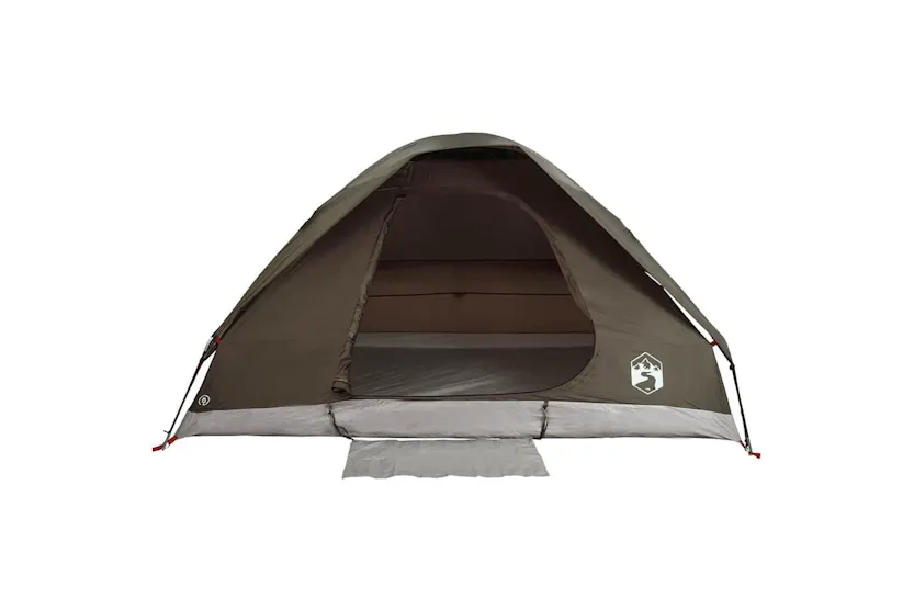 Vidaxl Camping Tent Dome 4-person Brown Waterproof Vidaxl Camping Tent Dome 4-person Brown Waterproof