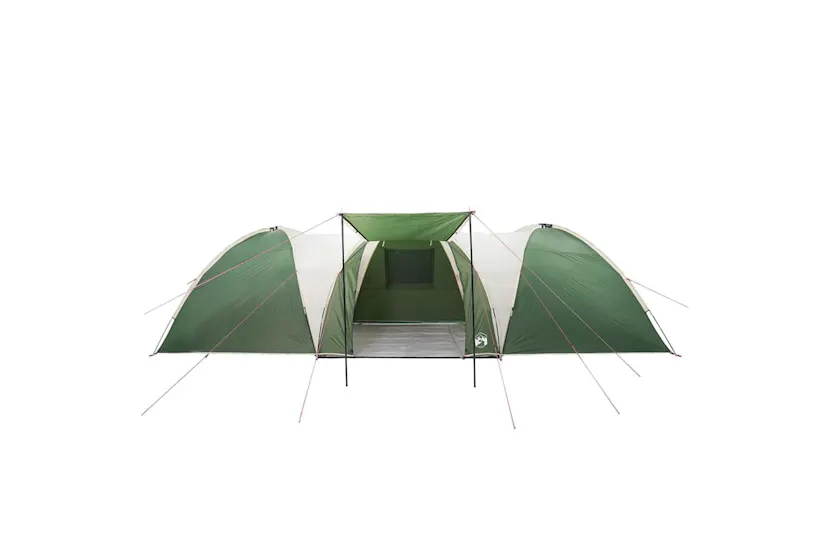 Vidaxl Family Tent Dome 8-person Green Waterproof Vidaxl Family Tent Dome 8-person Green Waterproof