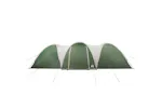 Vidaxl Family Tent Dome 8-person Green Waterproof Vidaxl Family Tent Dome 8-person Green Waterproof