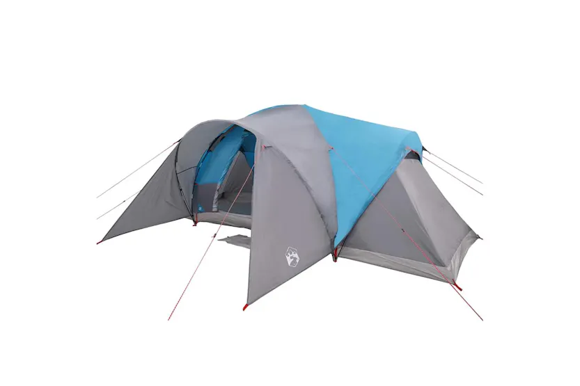 Vidaxl Family Tent Dome 6-person Blue Waterproof Vidaxl Family Tent Dome 6-person Blue Waterproof