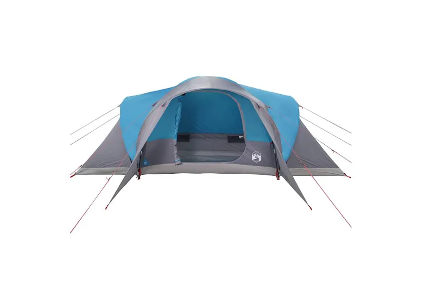 Vidaxl Family Tent Dome 6-person Blue Waterproof Vidaxl Family Tent Dome 6-person Blue Waterproof