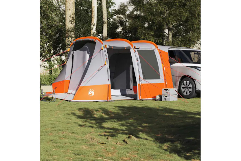 Vidaxl Car Tent Grey And Orange Waterproof Vidaxl Car Tent Grey And Orange Waterproof