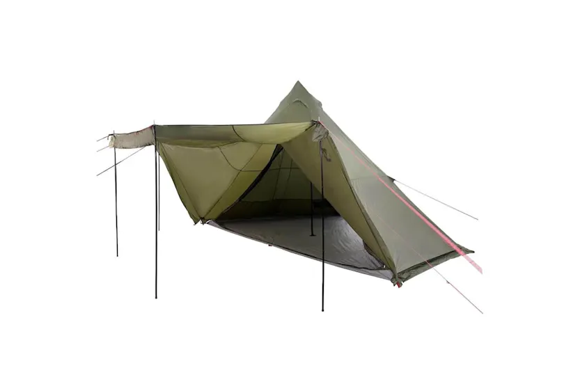Vidaxl Family Tent Tipi 8-person Olive Green Waterproof Vidaxl Family Tent Tipi 8-person Olive Green Waterproof