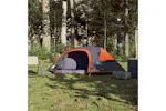 Vidaxl Camping Tent Dome 1-person Orange Waterproof Vidaxl Camping Tent Dome 1-person Orange Waterproof