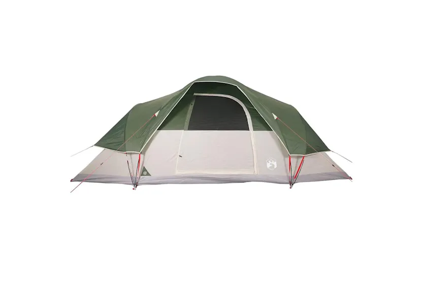 Vidaxl Family Tent Dome 9-person Green Waterproof Vidaxl Family Tent Dome 9-person Green Waterproof