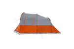 Vidaxl Camping Tent Tunnel 4-person Grey And Orange Waterproof Vidaxl Camping Tent Tunnel 4-person Grey And Orange Waterproof