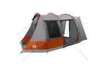 Vidaxl Car Tent 2-person Grey And Orange Waterproof Vidaxl Car Tent 2-person Grey And Orange Waterproof