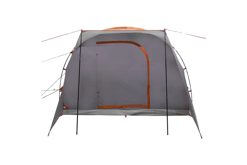 Vidaxl Car Tent 2-person Grey And Orange Waterproof Vidaxl Car Tent 2-person Grey And Orange Waterproof