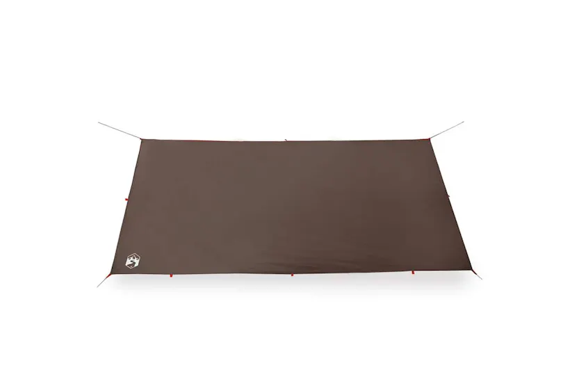 Vidaxl Camping Tarp Brown 406x306 Cm Waterproof Vidaxl Camping Tarp Brown 406x306 Cm Waterproof