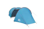 Vidaxl Camping Tent Tunnel 4-person Blue Waterproof Vidaxl Camping Tent Tunnel 4-person Blue Waterproof