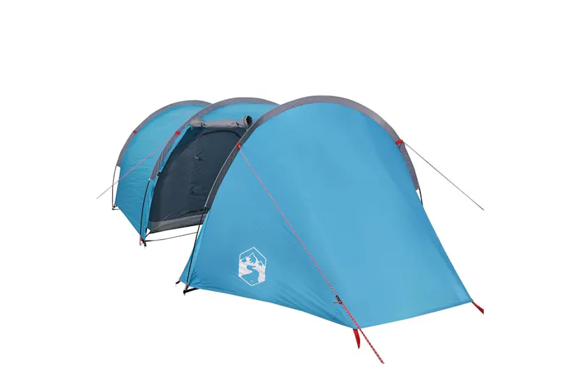 Vidaxl Camping Tent Tunnel 4-person Blue Waterproof Vidaxl Camping Tent Tunnel 4-person Blue Waterproof
