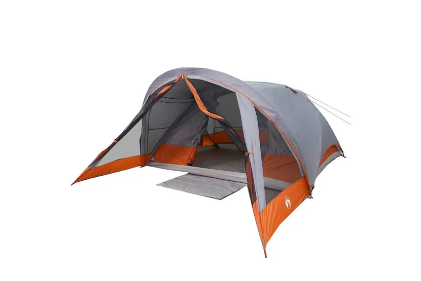 Vidaxl Family Tent Cabin 6-person Grey Waterproof Vidaxl Family Tent Cabin 6-person Grey Waterproof