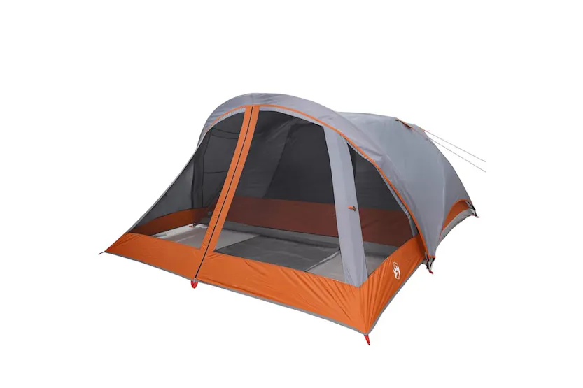 Vidaxl Family Tent Cabin 6-person Grey Waterproof Vidaxl Family Tent Cabin 6-person Grey Waterproof