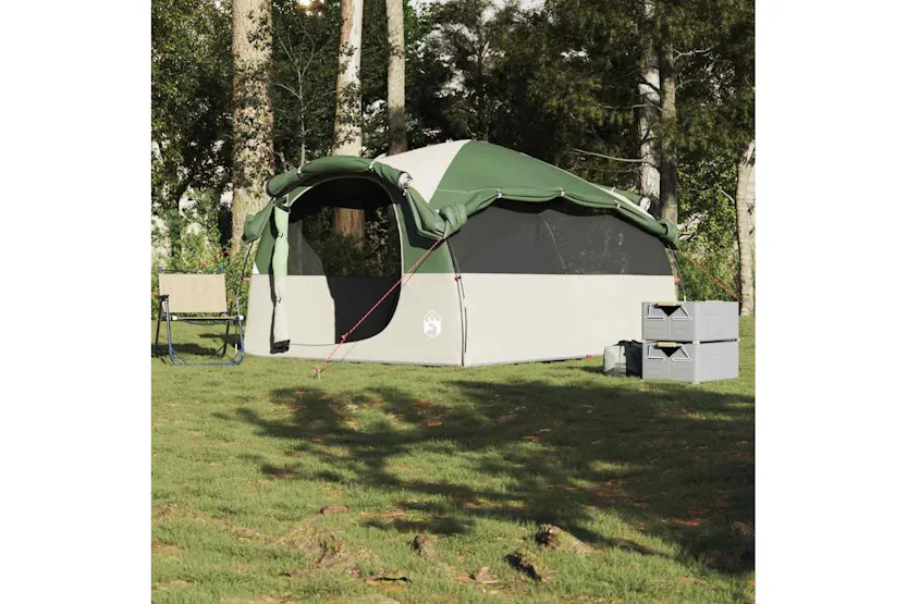 Vidaxl Family Tent Tunnel 6-person Green Waterproof Vidaxl Family Tent Tunnel 6-person Green Waterproof