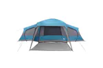 Vidaxl Family Tent With Porch Dome 9-person Blue Waterproof Vidaxl Family Tent With Porch Dome 9-person Blue Waterproof