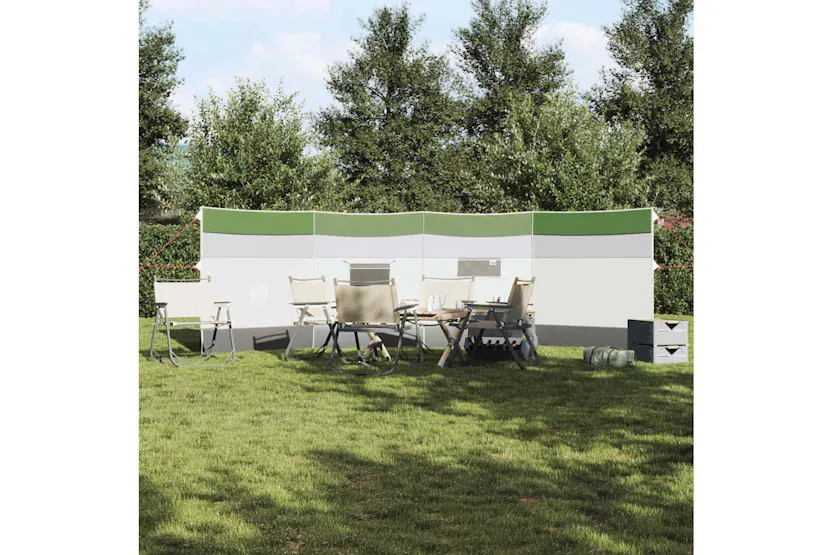 Vidaxl Camping Windbreak Green 510x153 Cm Waterproof Vidaxl Camping Windbreak Green 510x153 Cm Waterproof