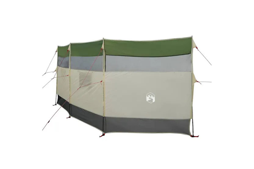 Vidaxl Camping Windbreak Green 510x153 Cm Waterproof Vidaxl Camping Windbreak Green 510x153 Cm Waterproof