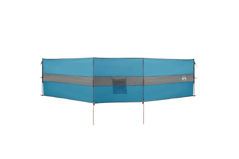 Vidaxl Camping Windbreak Blue 490x123 Cm Waterproof Vidaxl Camping Windbreak Blue 490x123 Cm Waterproof