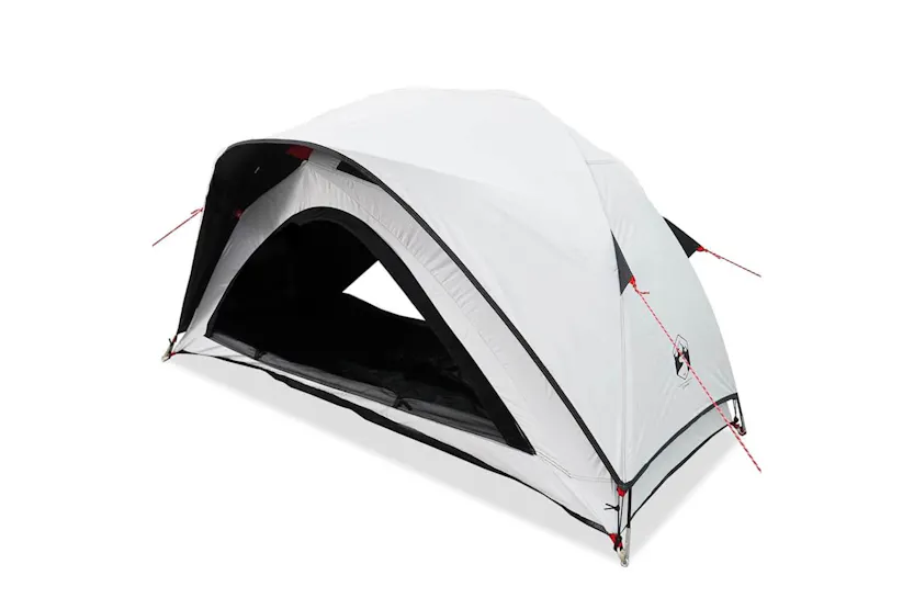 Vidaxl Camping Tent 1-person White Blackout Fabric Waterproof Vidaxl Camping Tent 1-person White Blackout Fabric Waterproof