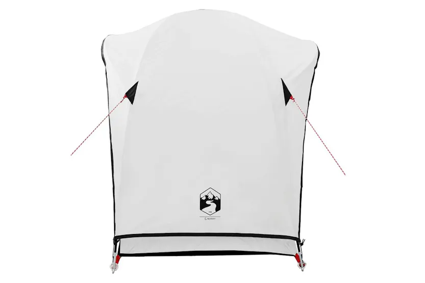 Vidaxl Camping Tent 1-person White Blackout Fabric Waterproof Vidaxl Camping Tent 1-person White Blackout Fabric Waterproof
