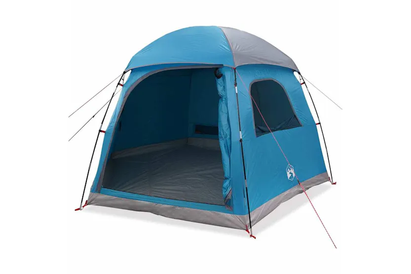 Vidaxl Family Tent Igloo 6-person Blue Waterproof Vidaxl Family Tent Igloo 6-person Blue Waterproof