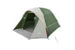 Vidaxl Camping Tent Cabin 4-person Green Waterproof Vidaxl Camping Tent Cabin 4-person Green Waterproof
