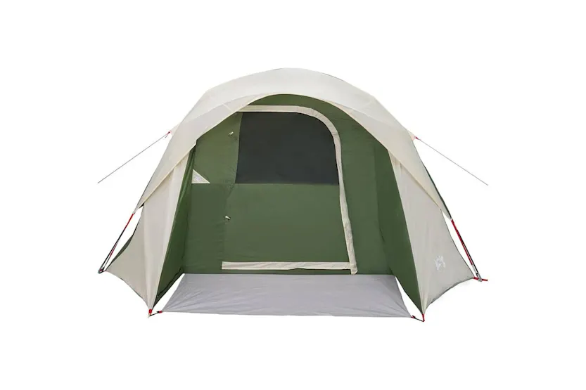 Vidaxl Camping Tent Cabin 4-person Green Waterproof Vidaxl Camping Tent Cabin 4-person Green Waterproof
