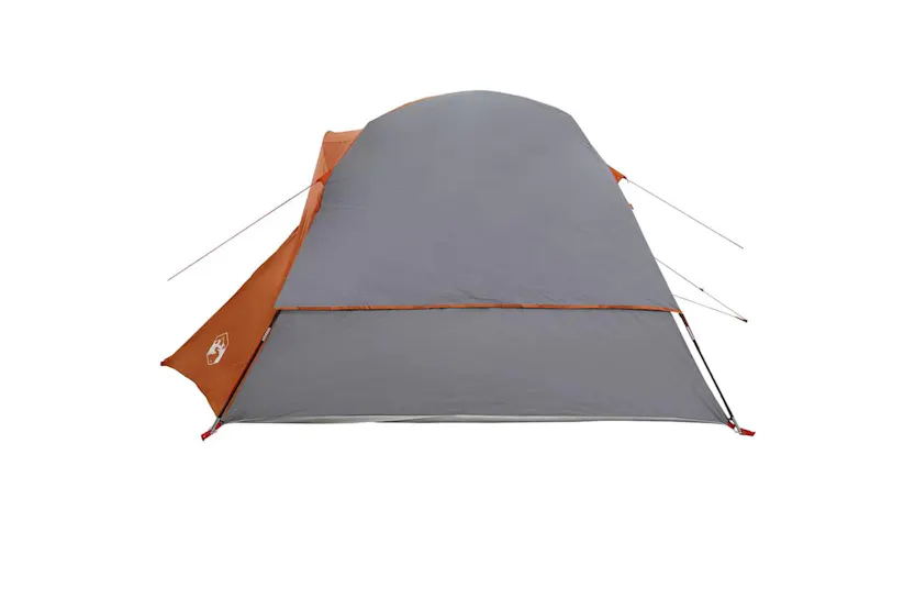 Vidaxl Family Tent Cabin 6-person Grey And Orange Waterproof Vidaxl Family Tent Cabin 6-person Grey And Orange Waterproof