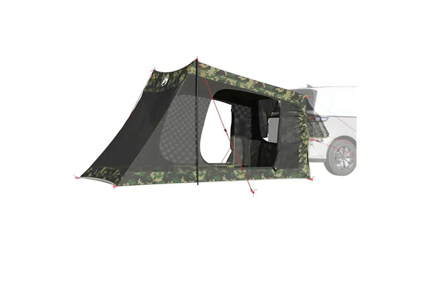Vidaxl Car Tent 2-person Camouflage Waterproof Vidaxl Car Tent 2-person Camouflage Waterproof