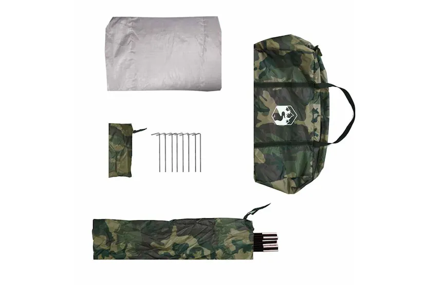 Vidaxl Car Tent 2-person Camouflage Waterproof Vidaxl Car Tent 2-person Camouflage Waterproof