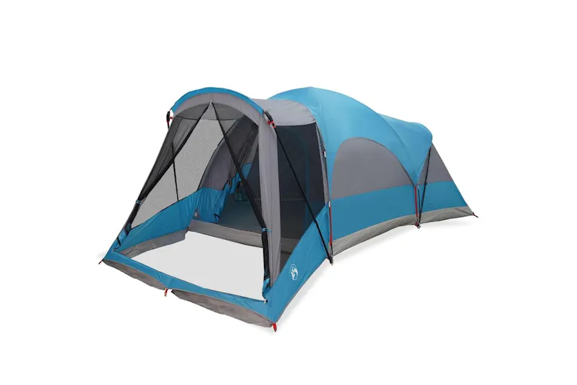 Vidaxl Family Tent Tunnel 8-person Blue Waterproof Vidaxl Family Tent Tunnel 8-person Blue Waterproof
