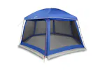 Vidaxl Pool Tent With Removable Fly & Mesh Walls Azure Blue 512x458 Cm Vidaxl Pool Tent With Removable Fly & Mesh Walls Azure Blue 512x458 Cm
