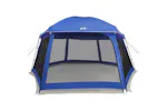 Vidaxl Pool Tent With Removable Fly & Mesh Walls Azure Blue 512x458 Cm Vidaxl Pool Tent With Removable Fly & Mesh Walls Azure Blue 512x458 Cm