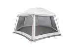 Vidaxl Pool Tent With Removable Fly & Mesh Walls Grey 512x458 Cm Vidaxl Pool Tent With Removable Fly & Mesh Walls Grey 512x458 Cm