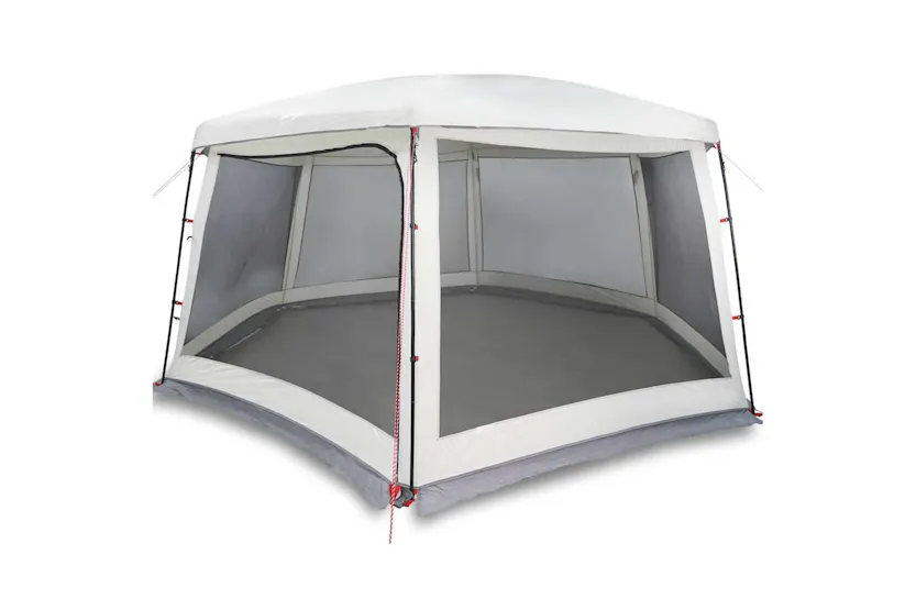 Vidaxl Pool Tent With Removable Fly & Mesh Walls Grey 670x590 Cm Vidaxl Pool Tent With Removable Fly & Mesh Walls Grey 670x590 Cm