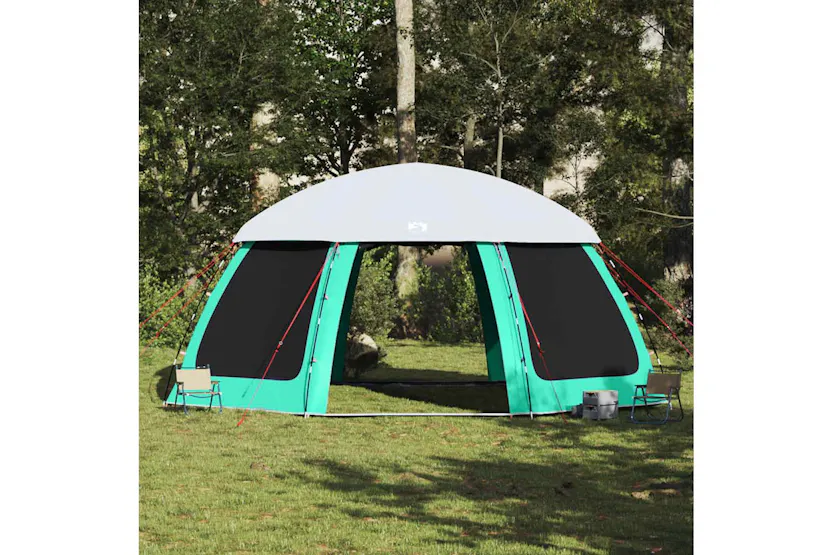 Vidaxl Pool Tent With Removable Fly & Mesh Walls Sea Green 612x612 Cm Vidaxl Pool Tent With Removable Fly & Mesh Walls Sea Green 612x612 Cm