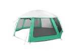 Vidaxl Pool Tent With Removable Fly & Mesh Walls Sea Green 612x612 Cm Vidaxl Pool Tent With Removable Fly & Mesh Walls Sea Green 612x612 Cm