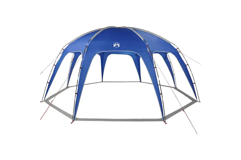 Vidaxl Party Tent Azure Blue Waterproof Vidaxl Party Tent Azure Blue Waterproof