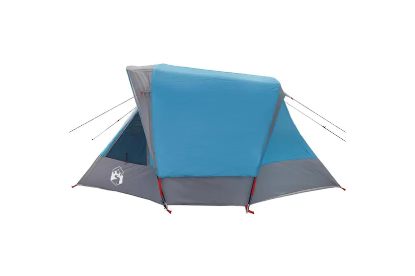 Vidaxl Camping Tent Cabin 4-person Blue Waterproof Vidaxl Camping Tent Cabin 4-person Blue Waterproof