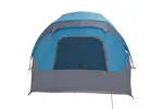 Vidaxl Camping Tent Cabin 4-person Blue Waterproof Vidaxl Camping Tent Cabin 4-person Blue Waterproof