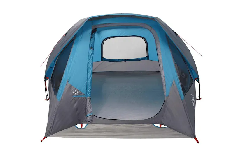 Vidaxl Camping Tent Cabin 4-person Blue Waterproof Vidaxl Camping Tent Cabin 4-person Blue Waterproof