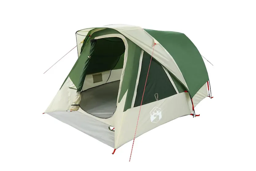 Vidaxl Family Tent Cabin 6-person Green Waterproof Vidaxl Family Tent Cabin 6-person Green Waterproof
