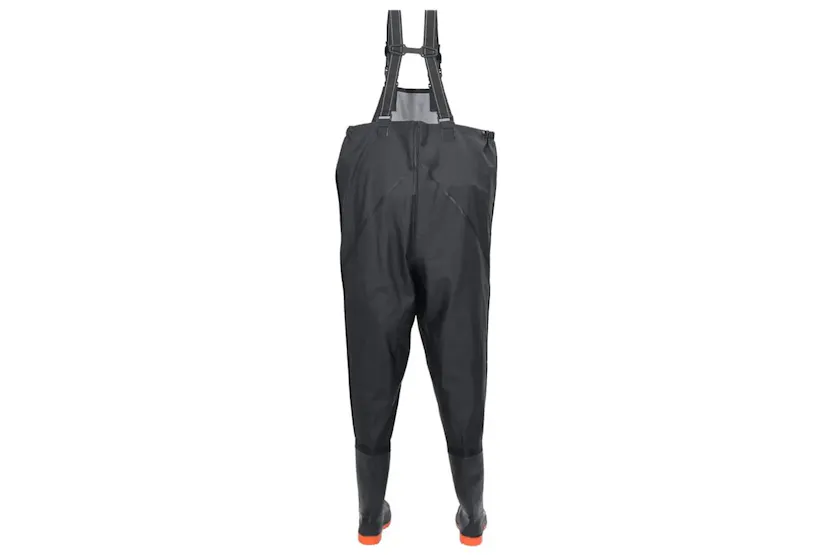 Vidaxl Chest Waders With Boots Black Size 41 Vidaxl Chest Waders With Boots Black Size 41